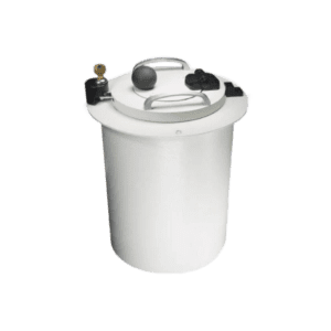 High-Energy PET Round Sharps Container Shield - Image 1