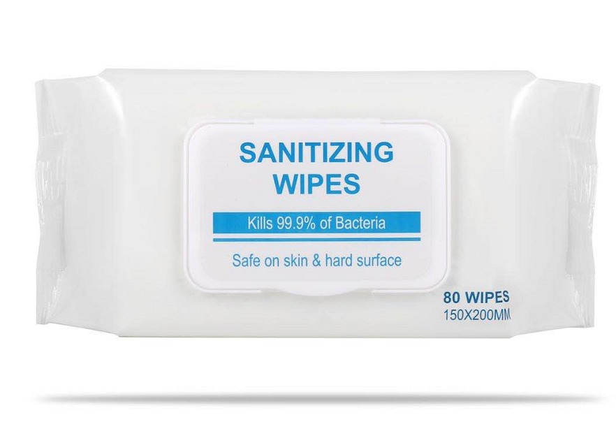 Hand sanitizing wipes