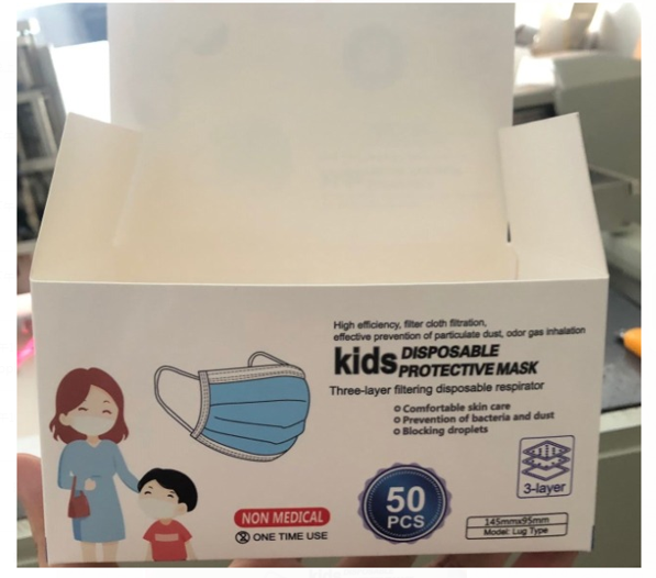 FDA Kids 3ply Masks