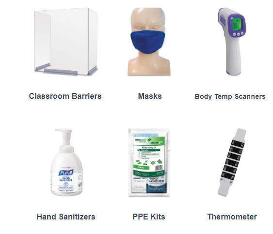 school ppe products