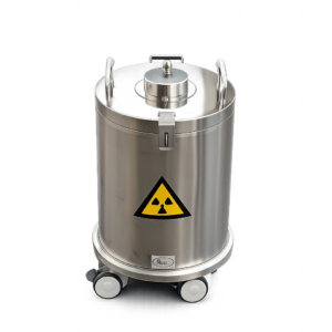 High Energy PET Sharp Shield Container with wheels - Image 5